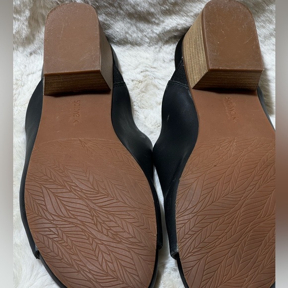 Soft Walk Parker Slide Sandal (Women) Slip on Black 9 - Picture 11 of 13